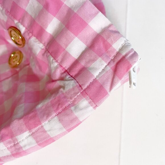 Janie and Jack Pink Gingham Shorts, Size 10 - Picture 5 of 6